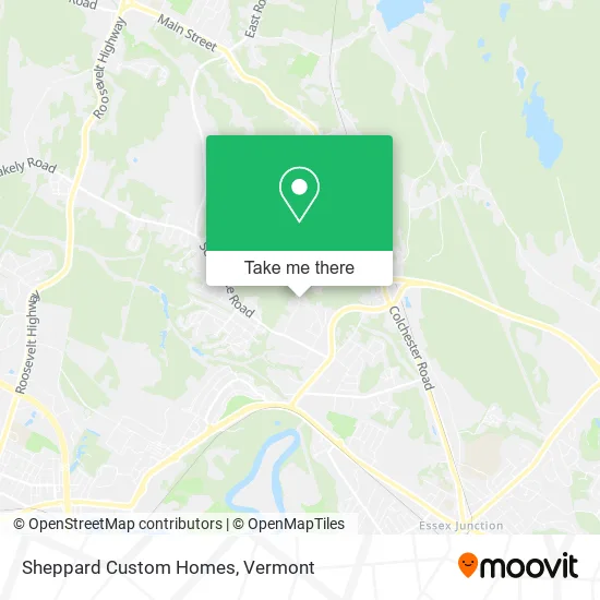 Sheppard Custom Homes map