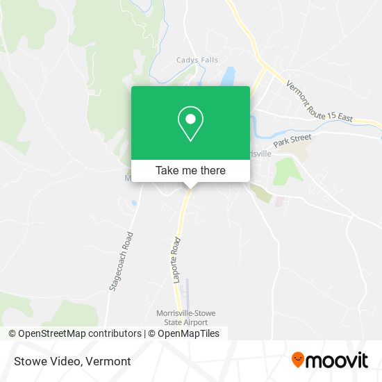 Mapa de Stowe Video