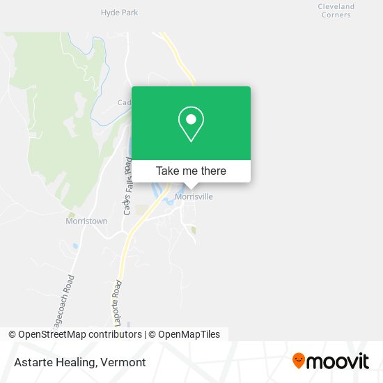 Astarte Healing map