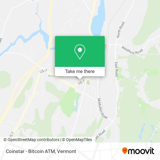 Coinstar - Bitcoin ATM map