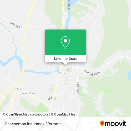 Cheeseman Insurance map