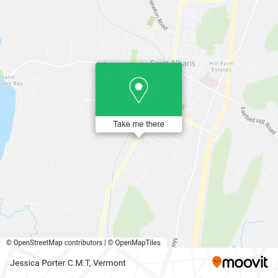 Jessica Porter C.M.T map