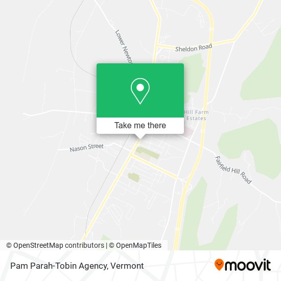 Mapa de Pam Parah-Tobin Agency
