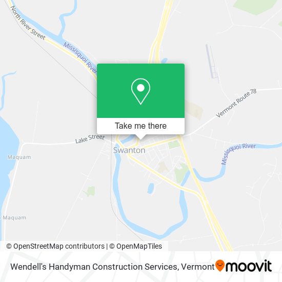 Mapa de Wendell's Handyman Construction Services
