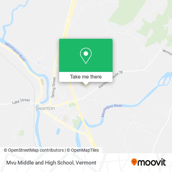 Mapa de Mvu Middle and High School