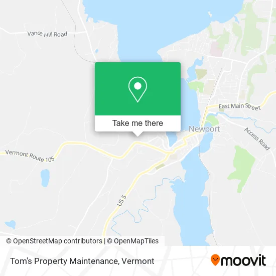 Tom's Property Maintenance map