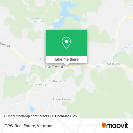 TPW Real Estate map
