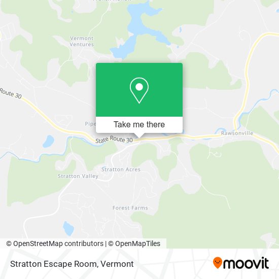 Mapa de Stratton Escape Room