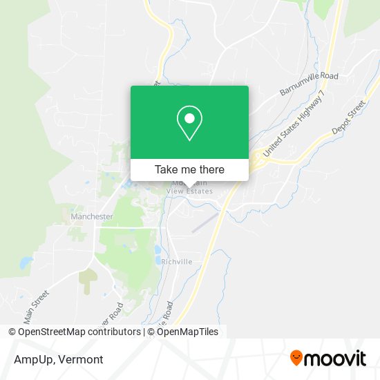 AmpUp map