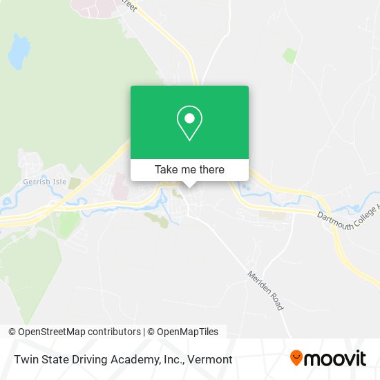 Twin State Driving Academy, Inc. map