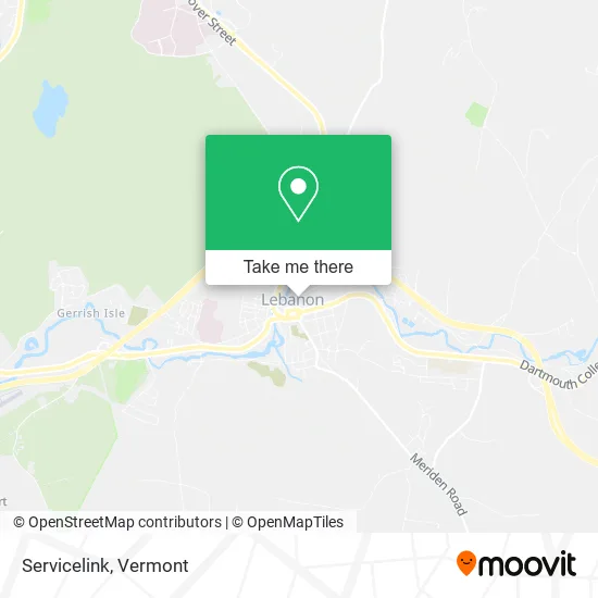 Mapa de Servicelink