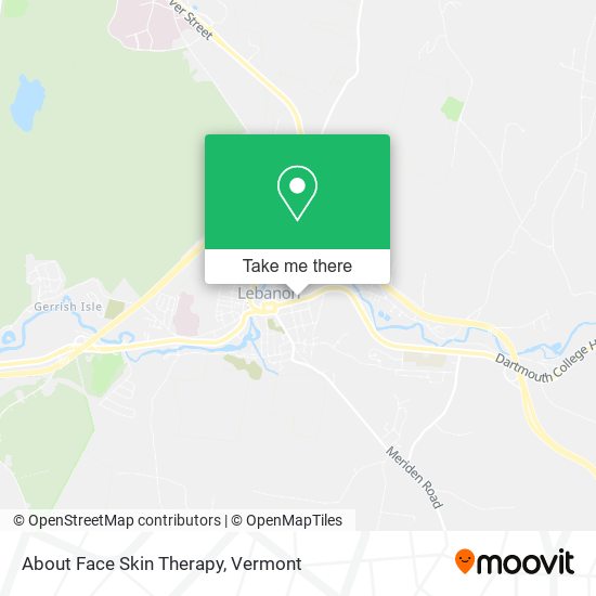 About Face Skin Therapy map