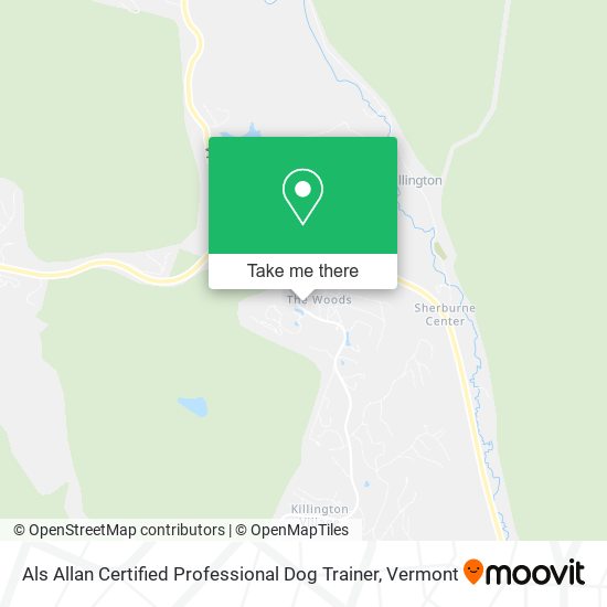 Als Allan Certified Professional Dog Trainer map