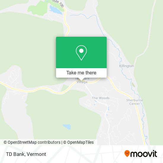 TD Bank map