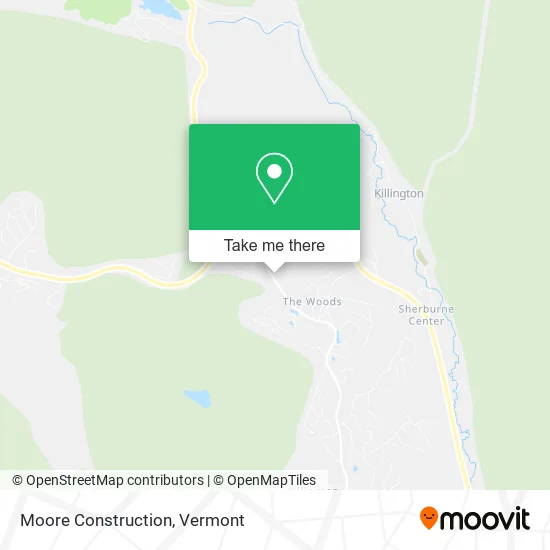 Moore Construction map