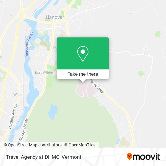 Travel Agency at DHMC map