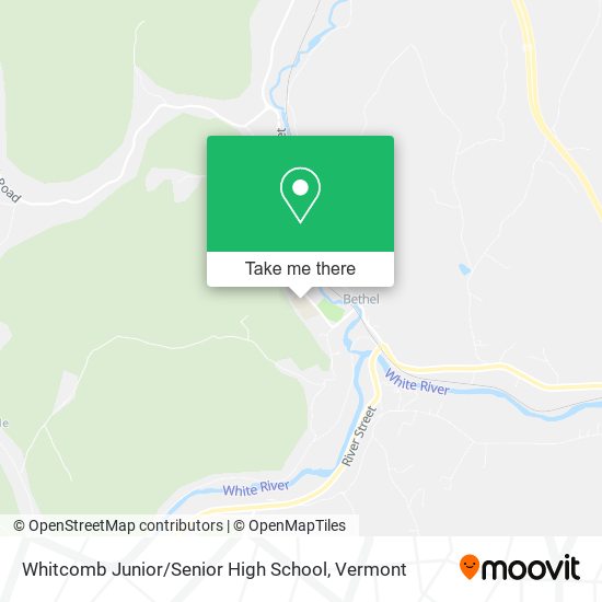 Mapa de Whitcomb Junior / Senior High School