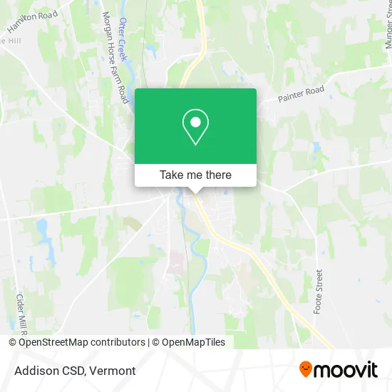 Mapa de Addison CSD