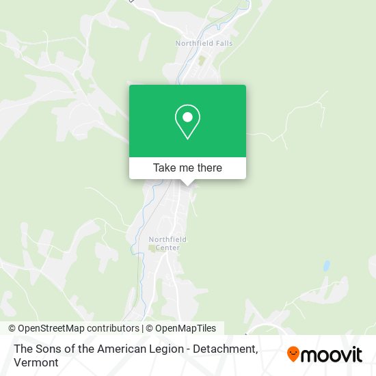 The Sons of the American Legion - Detachment map