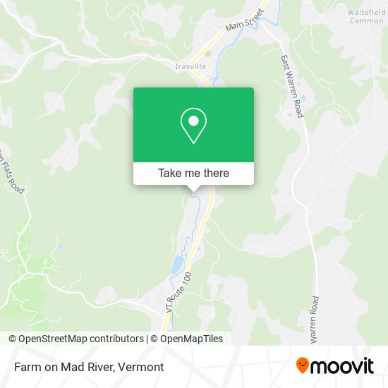Farm on Mad River map