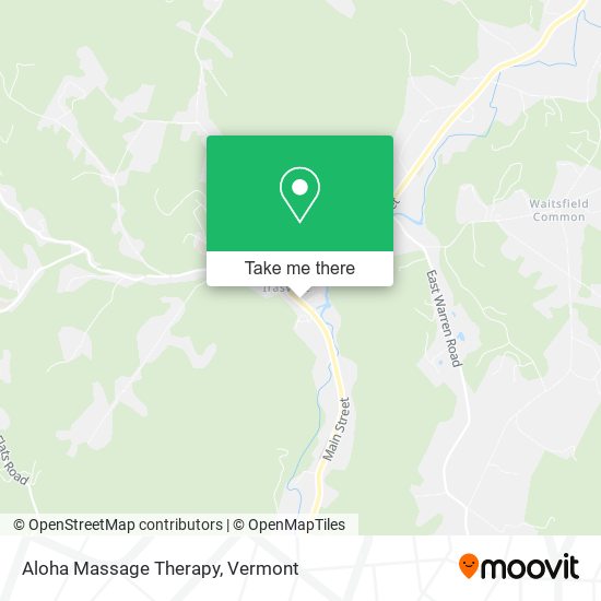 Aloha Massage Therapy map