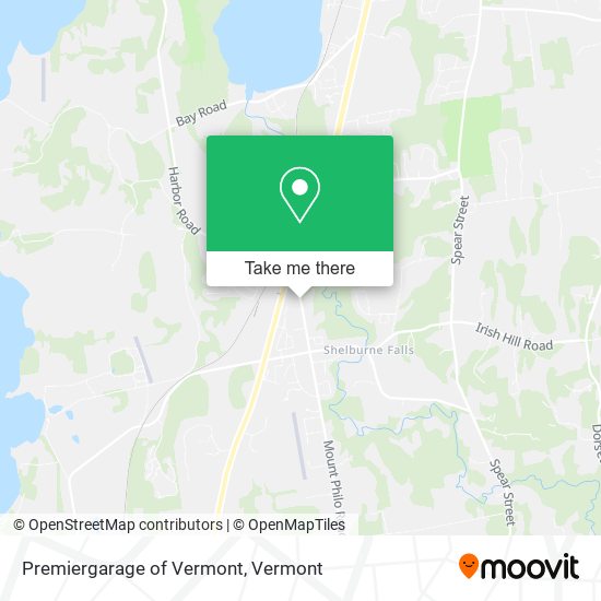 Mapa de Premiergarage of Vermont