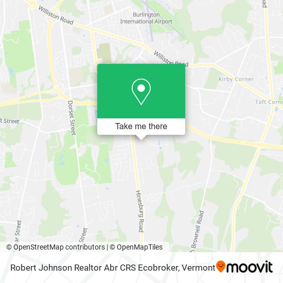 Mapa de Robert Johnson Realtor Abr CRS Ecobroker