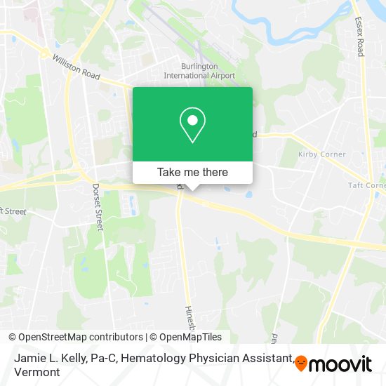 Mapa de Jamie L. Kelly, Pa-C, Hematology Physician Assistant