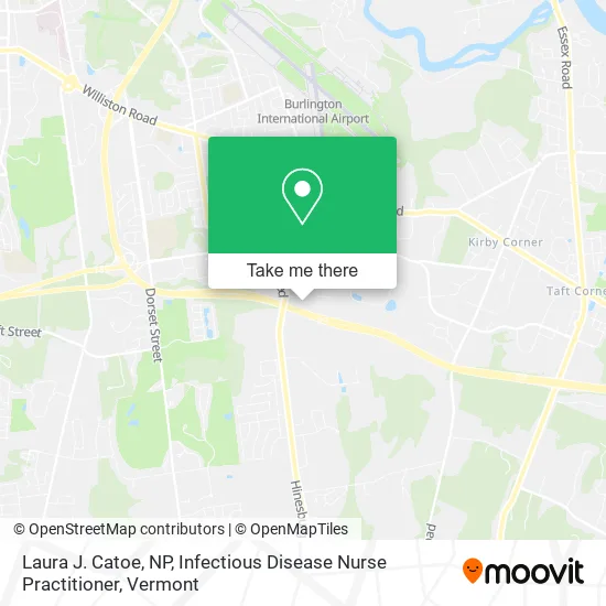 Laura J. Catoe, NP, Infectious Disease Nurse Practitioner map