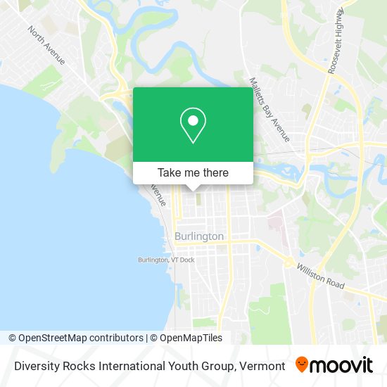 Mapa de Diversity Rocks International Youth Group