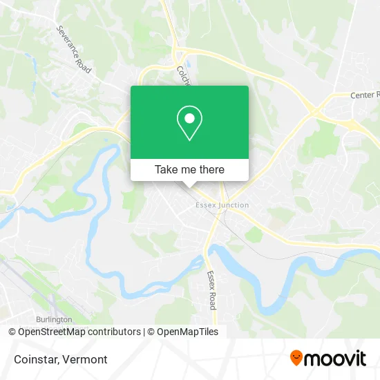 Coinstar map