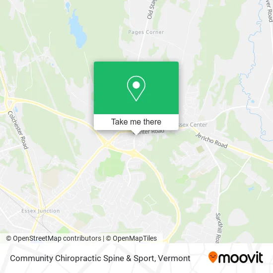 Community Chiropractic Spine & Sport map