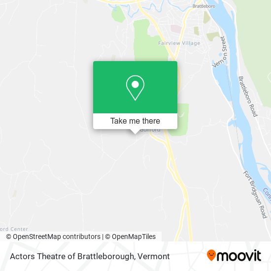 Actors Theatre of Brattleborough map