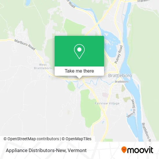 Appliance Distributors-New map