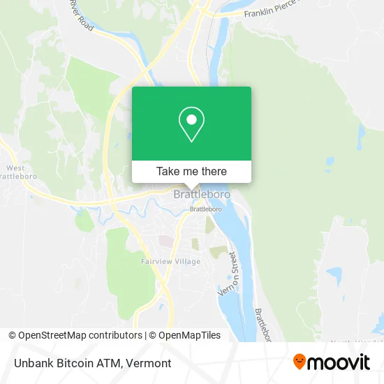 Unbank Bitcoin ATM map