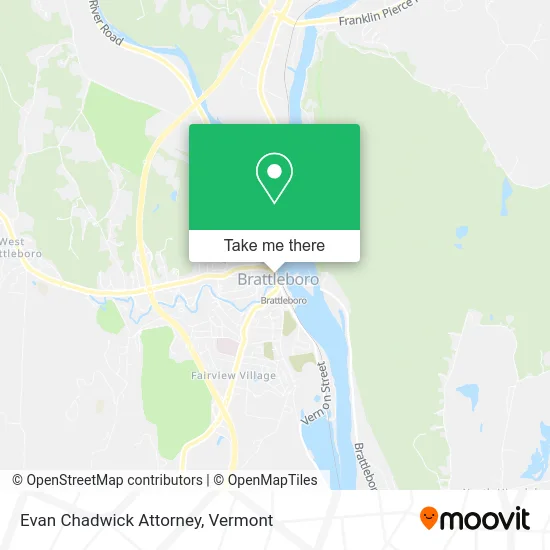 Evan Chadwick Attorney map