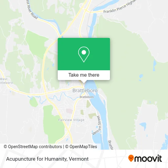 Acupuncture for Humanity map