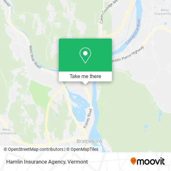 Hamlin Insurance Agency map