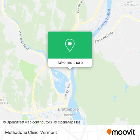 Methadone Clinic map