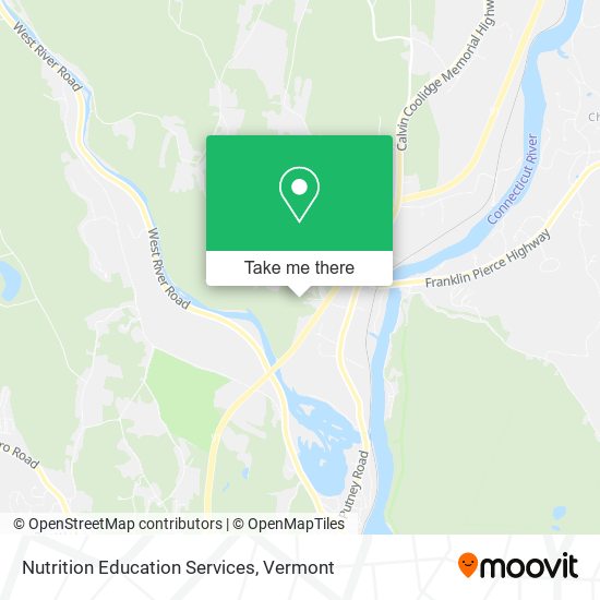 Nutrition Education Services map