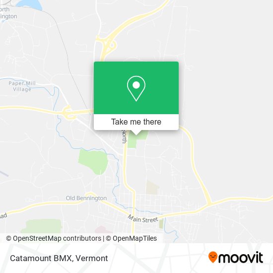 Catamount BMX map