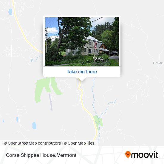 Corse-Shippee House map