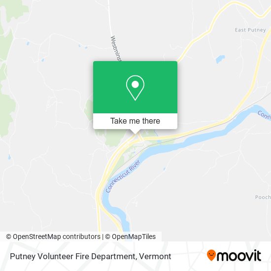 Putney Volunteer Fire Department map