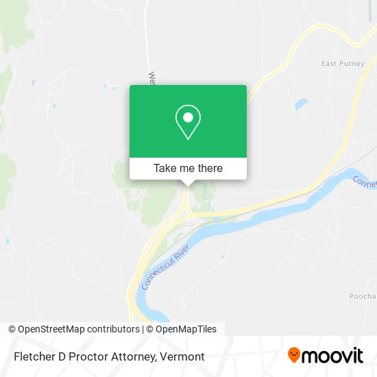 Fletcher D Proctor Attorney map