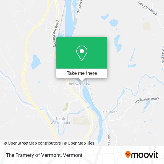 Mapa de The Framery of Vermont