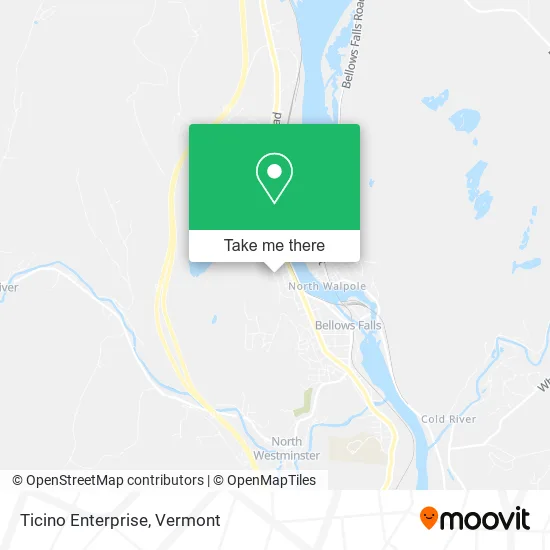 Mapa de Ticino Enterprise