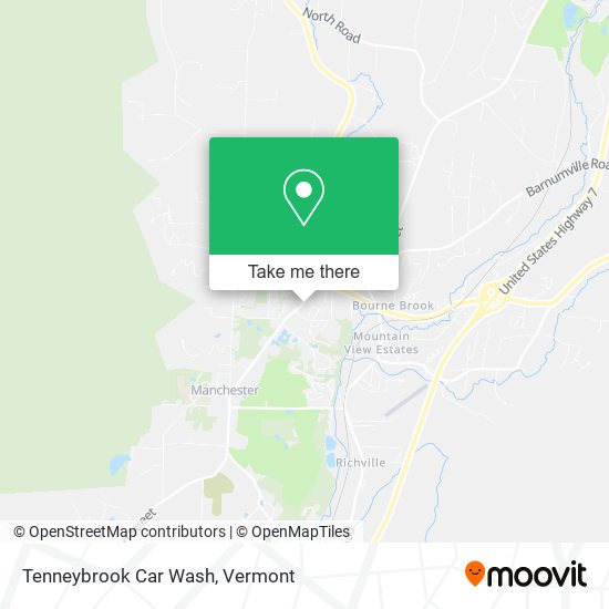 Mapa de Tenneybrook Car Wash