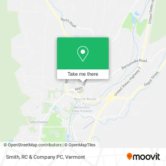 Mapa de Smith, RC & Company PC