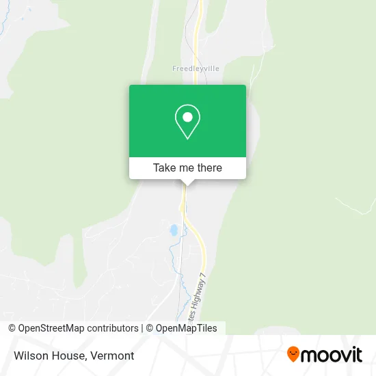 Wilson House map