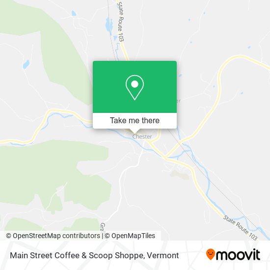 Main Street Coffee & Scoop Shoppe map